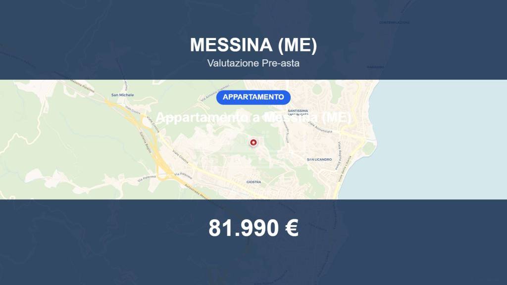appartamento in vendita a Messina in zona San Licandro