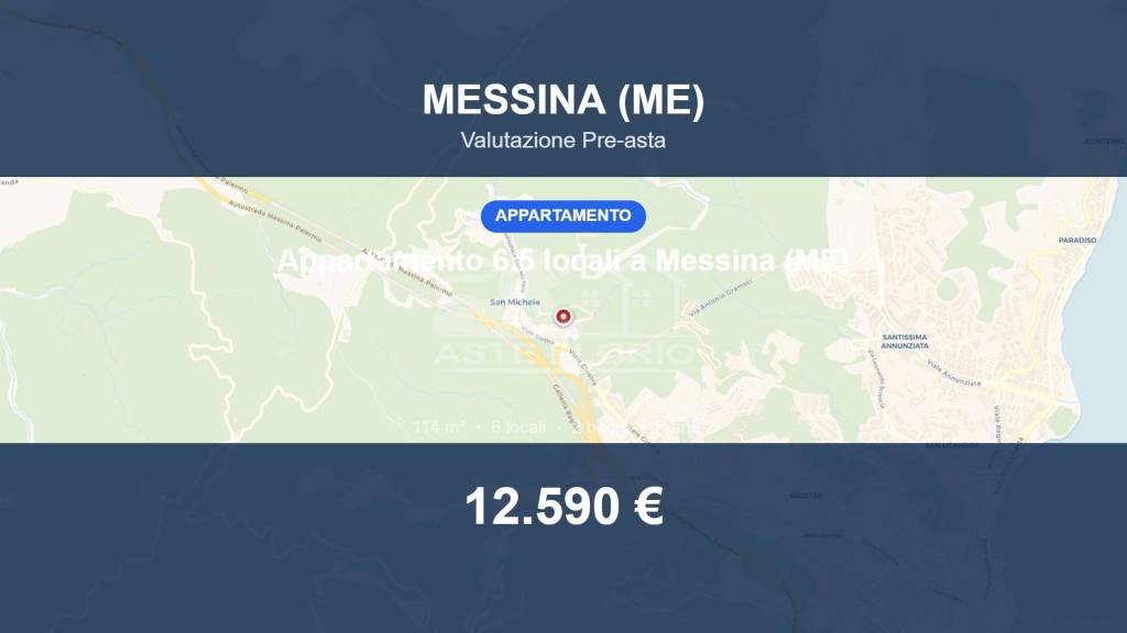 trivano in vendita a Messina in zona Santissima Annunziata