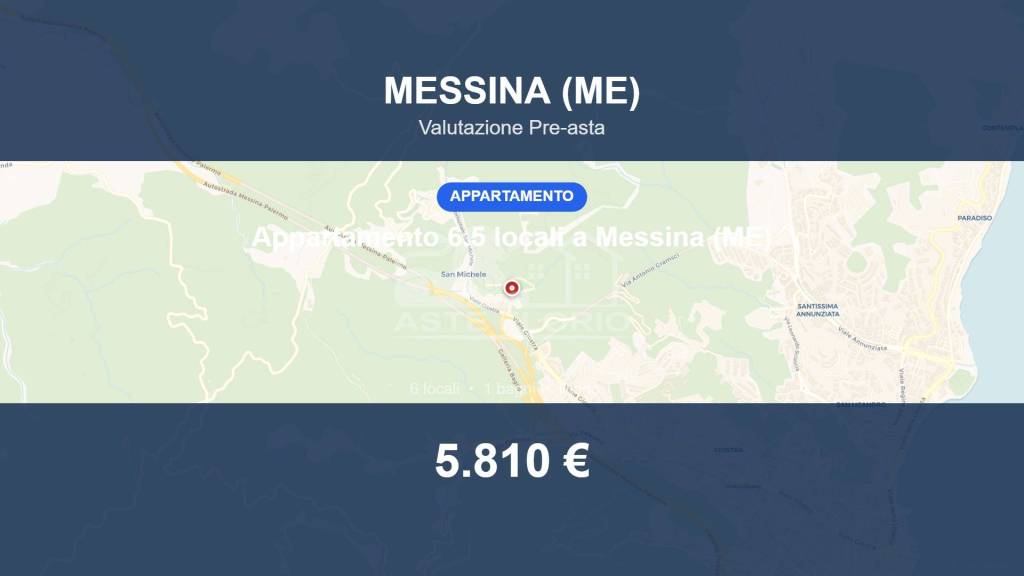 appartamento in vendita a Messina in zona Santissima Annunziata