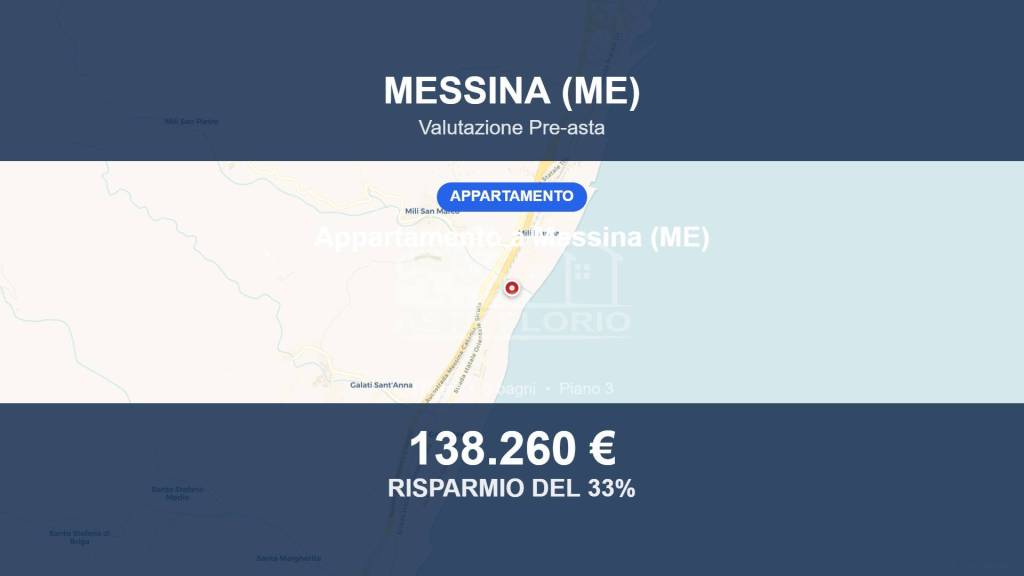 appartamento in vendita a Messina in zona Santa Margherita