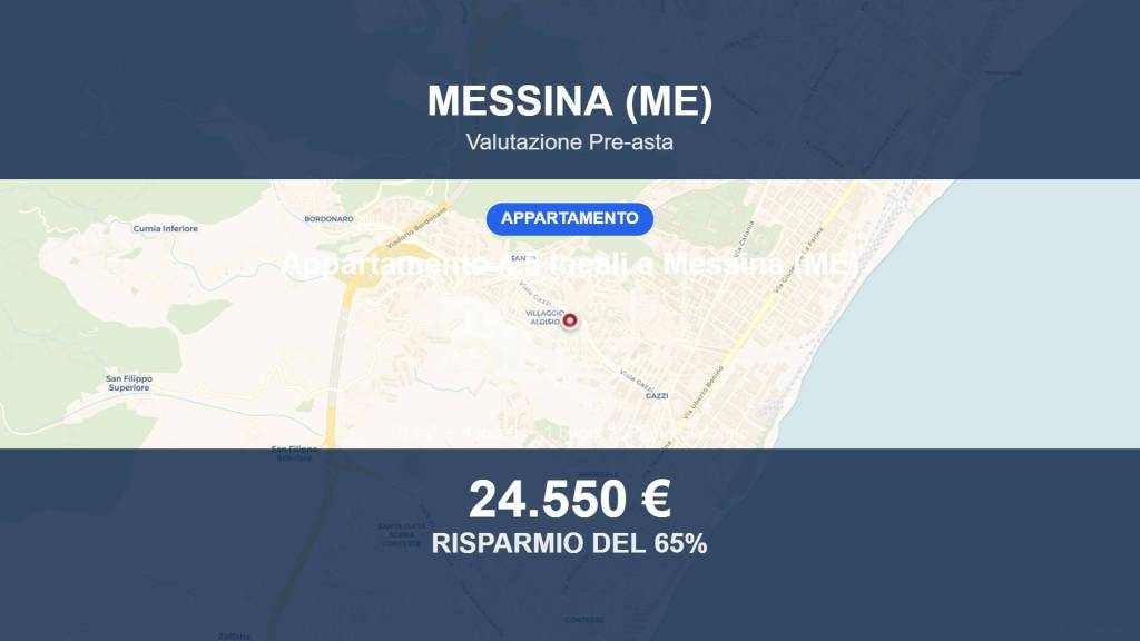 appartamento in vendita a Messina in zona Gazzi