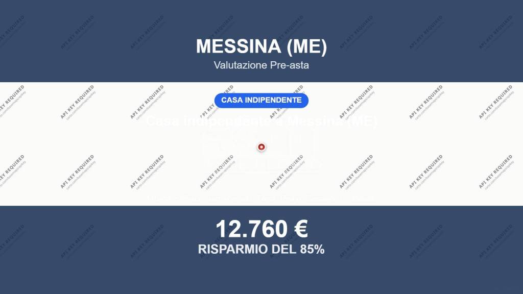 casa indipendente in vendita a Messina in zona San Michele