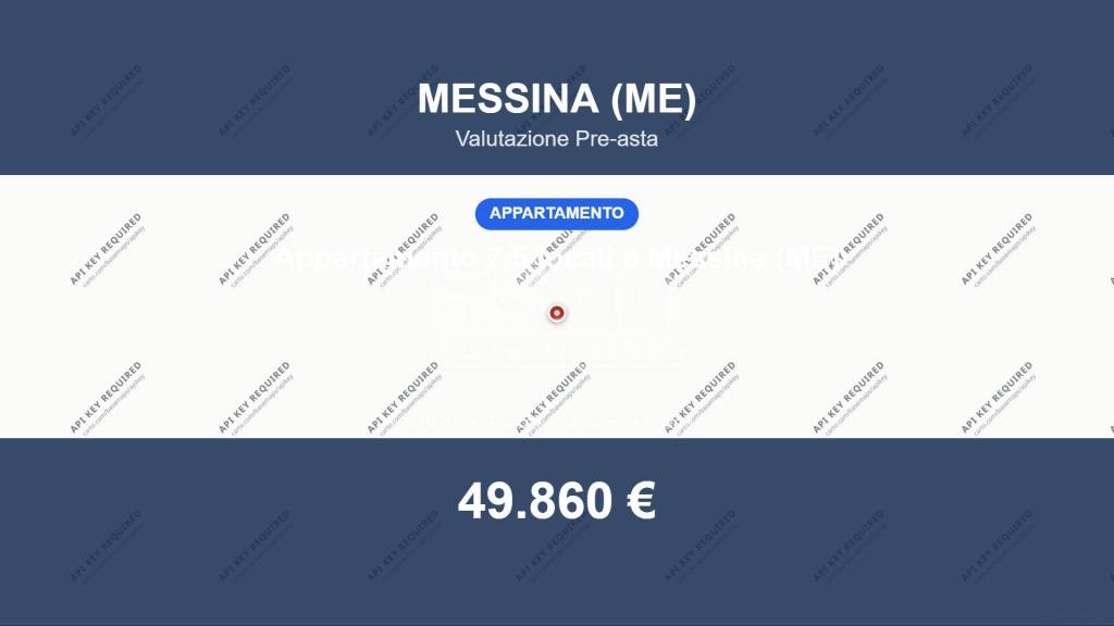 appartamento in vendita a Messina in zona Santa Margherita