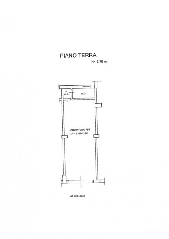 locale commerciale in vendita a Milazzo