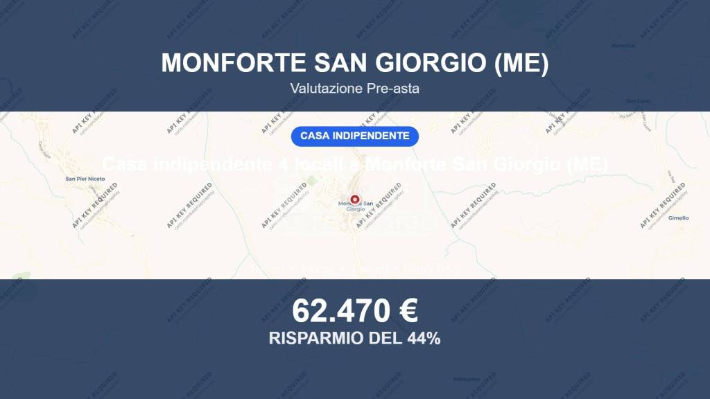 casa indipendente in vendita a Monforte San Giorgio in zona Pellegrino