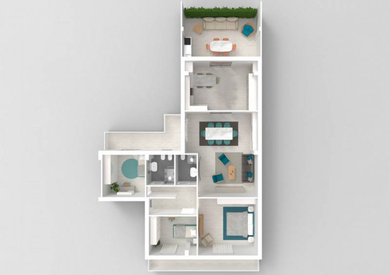 appartamento in vendita a Pace del Mela in zona Giammoro