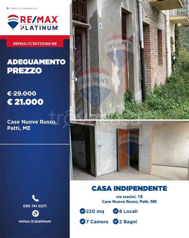 casa semindipendente in vendita a Patti in zona Tindari