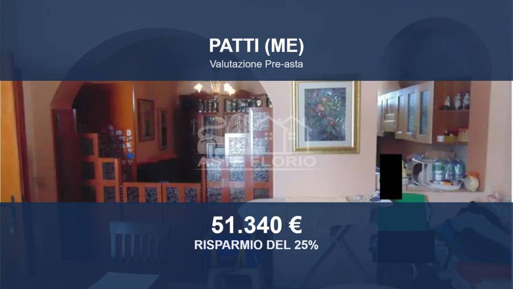 appartamento in vendita a Patti in zona Camera