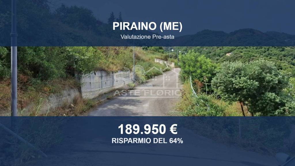 terreno agricolo in vendita a Piraino in zona Calanovella