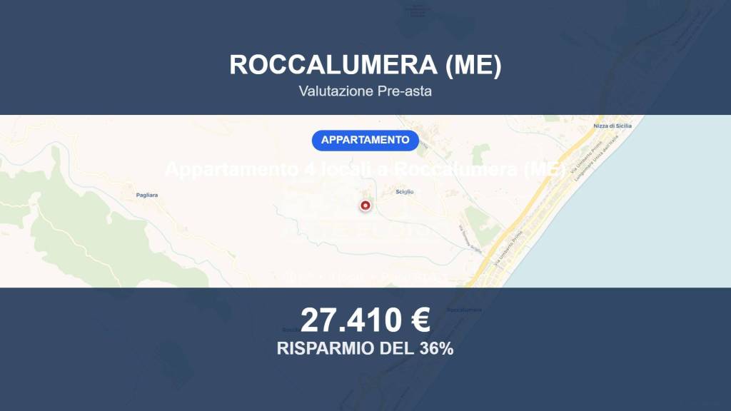 appartamento in vendita a Roccalumera in zona Allume