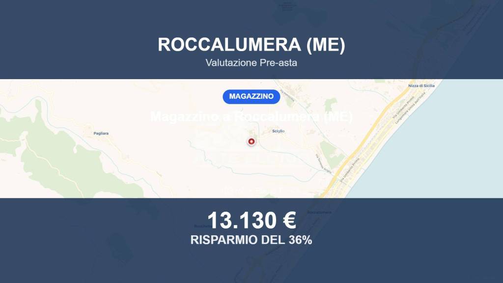 locale commerciale in vendita a Roccalumera in zona Sciglio