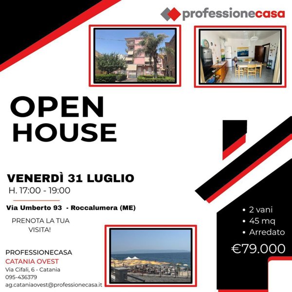 appartamento in vendita a Roccalumera