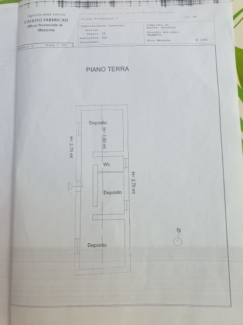 terreno agricolo in vendita a Roccella Valdemone