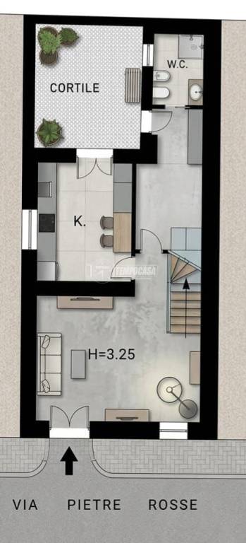 casa indipendente in vendita a Rodì Milici in zona Pietre Rosse