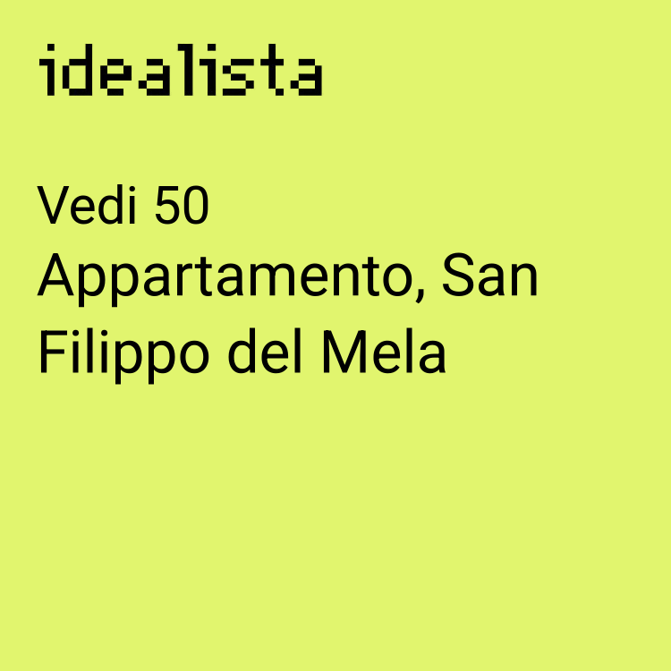 appartamento in vendita a San Filippo del Mela