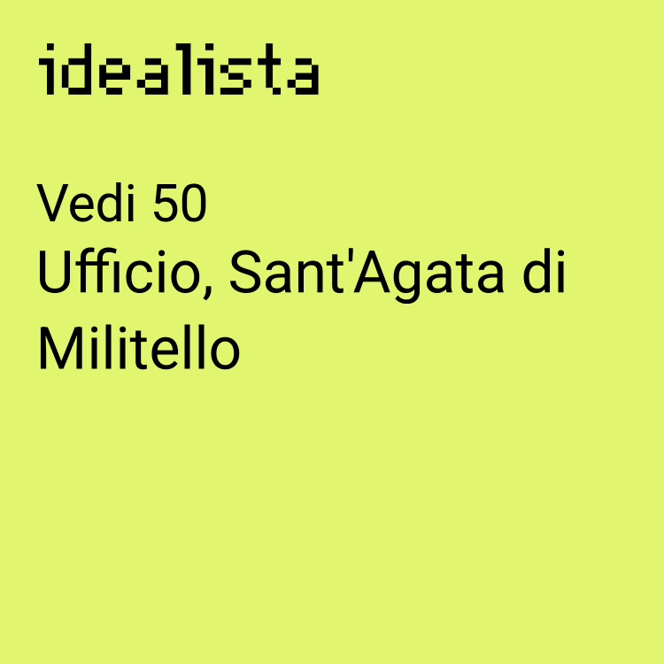 ufficio in vendita a Sant'Agata di Militello