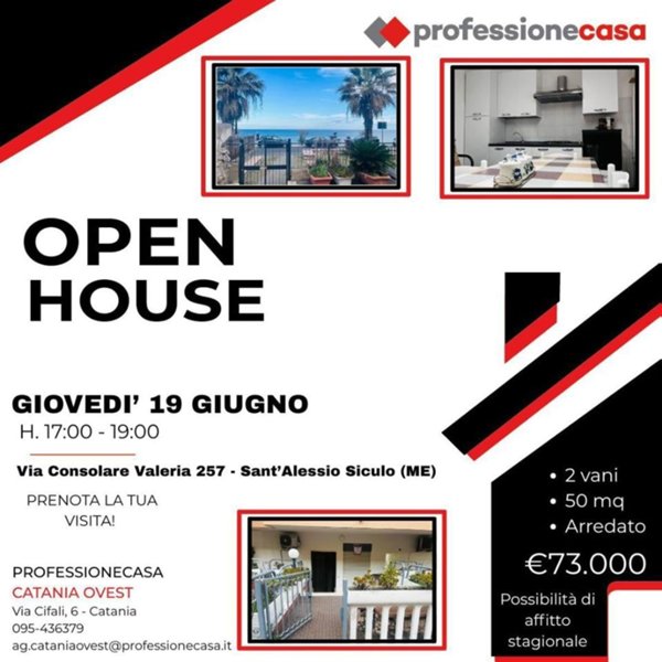 appartamento in vendita a Sant'Alessio Siculo