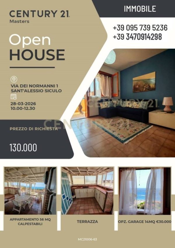 appartamento in vendita a Sant'Alessio Siculo