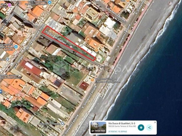 terreno edificabile in vendita a Santa Teresa di Riva