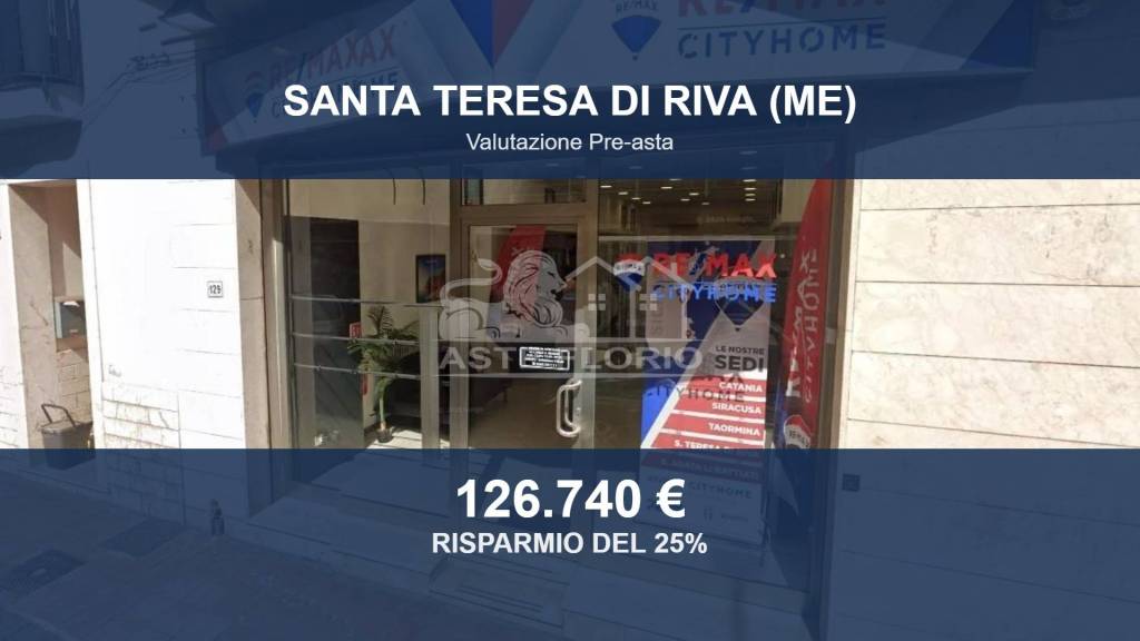 negozio in vendita a Santa Teresa di Riva