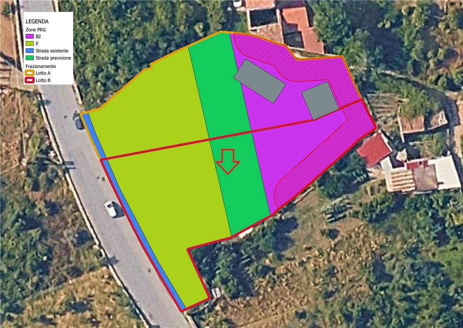 terreno edificabile in vendita a Saponara