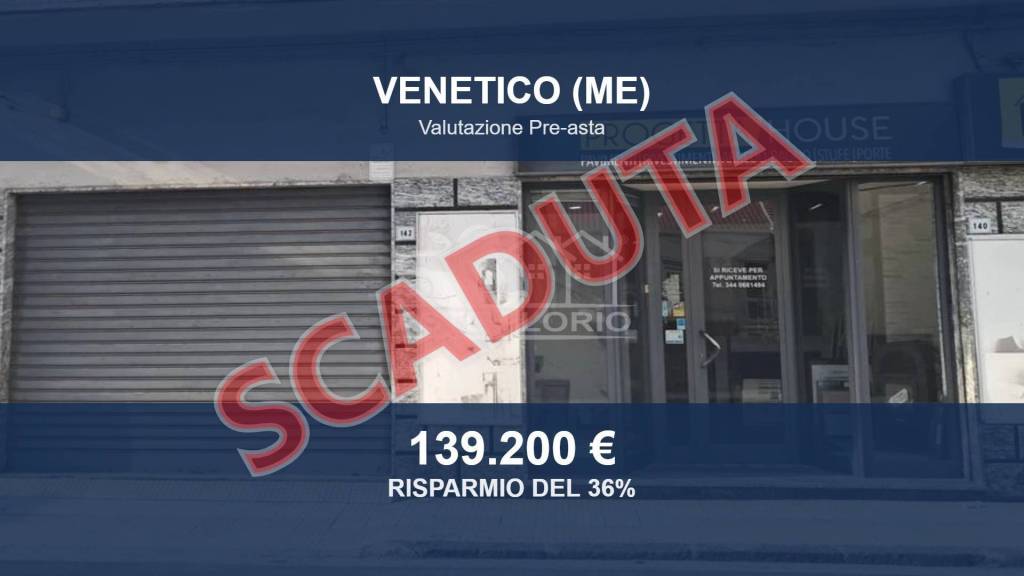 locale commerciale in vendita a Venetico
