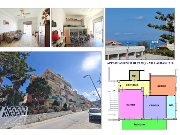appartamento in vendita a Villafranca Tirrena