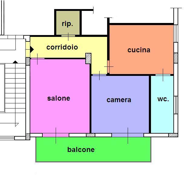 appartamento in vendita a Villafranca Tirrena