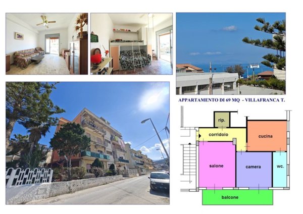 appartamento in vendita a Villafranca Tirrena