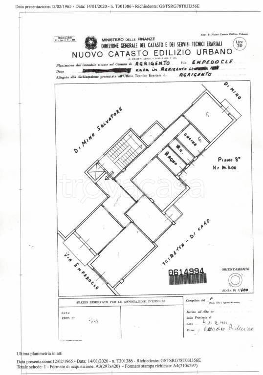 appartamento in vendita ad Agrigento in zona Centro Storico