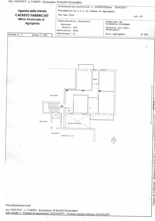 appartamento in vendita ad Agrigento in zona Centro Storico