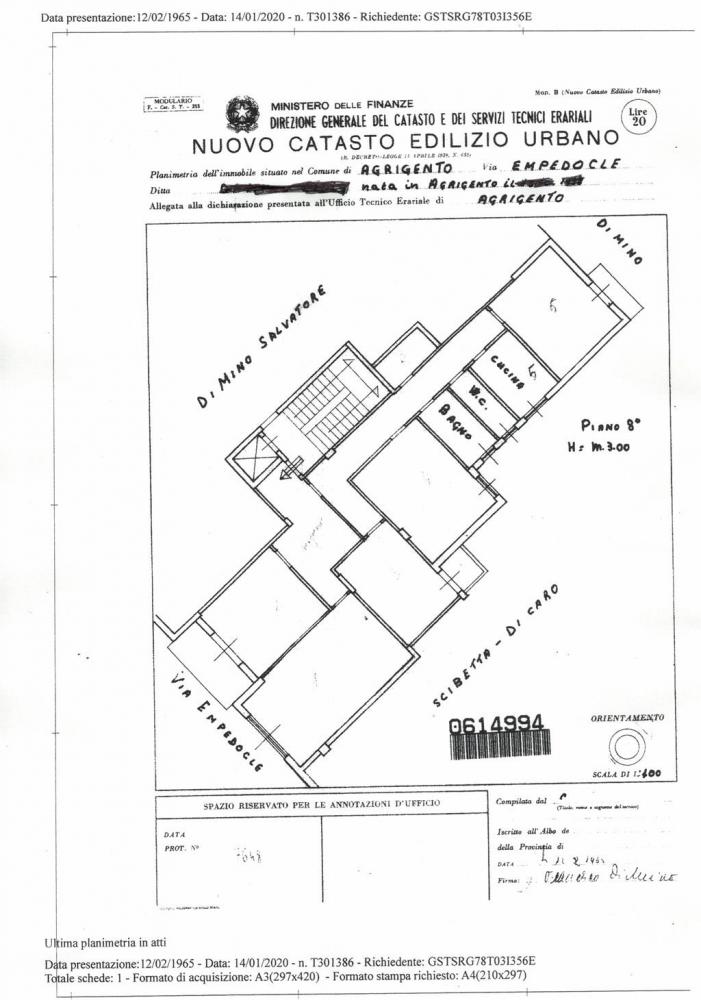 appartamento in vendita ad Agrigento in zona Centro Storico