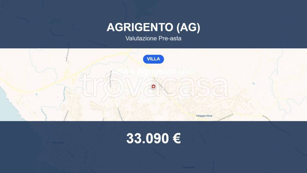 casa indipendente in vendita ad Agrigento in zona Villaggio Mosè