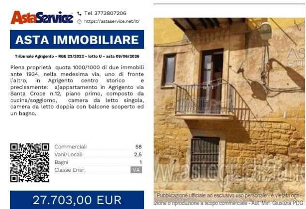 appartamento in vendita ad Agrigento in zona Centro Storico