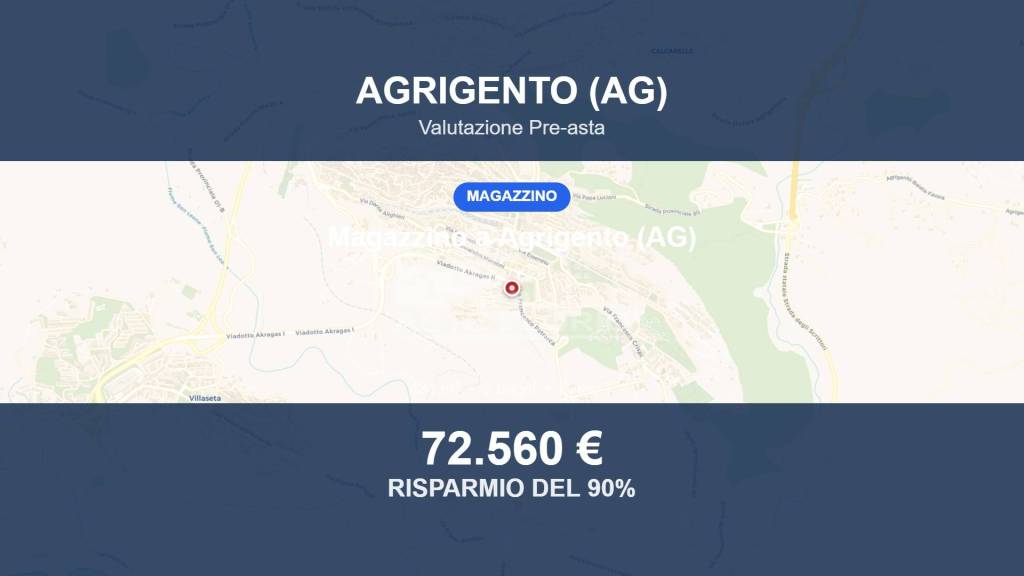 locale commerciale in vendita ad Agrigento