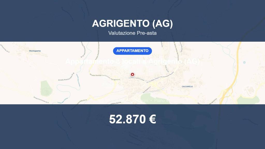 appartamento in vendita ad Agrigento in zona Quadrivio Spinasanta
