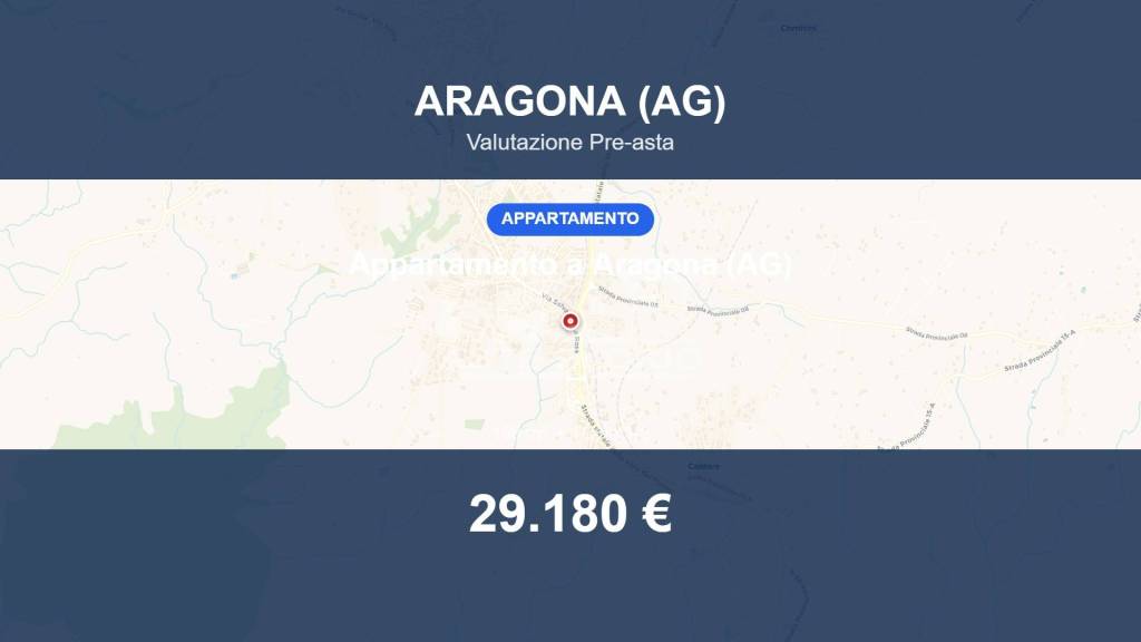 appartamento in vendita ad Aragona