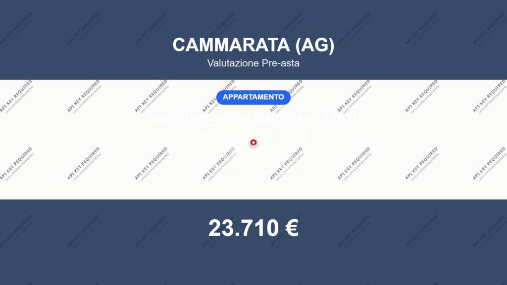 appartamento in vendita a Cammarata