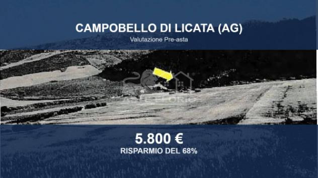 terreno agricolo in vendita a Campobello di Licata