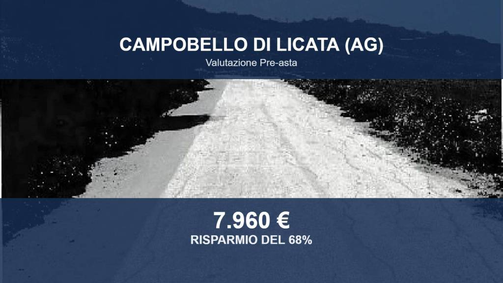 terreno agricolo in vendita a Campobello di Licata