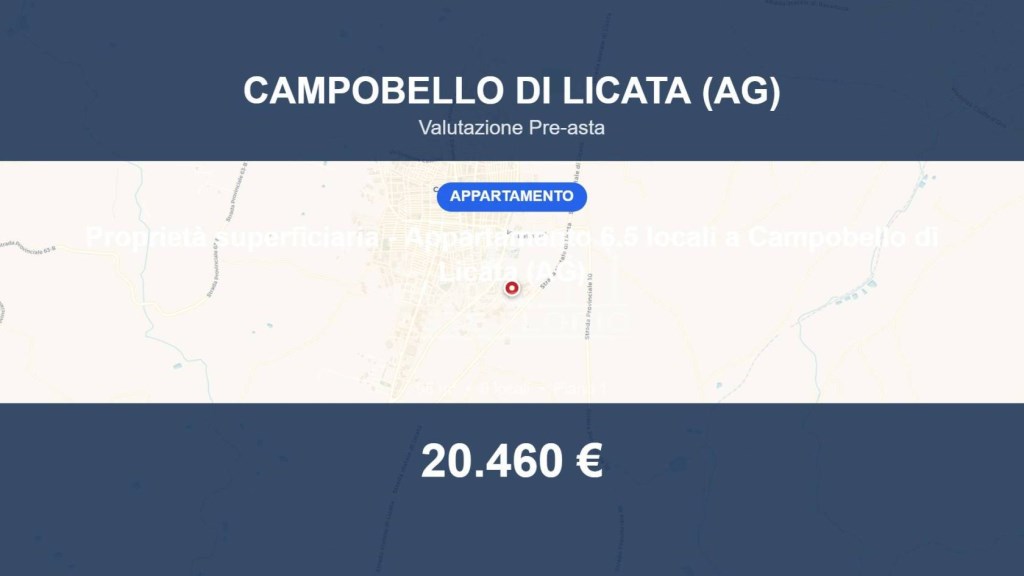 appartamento in vendita a Campobello di Licata