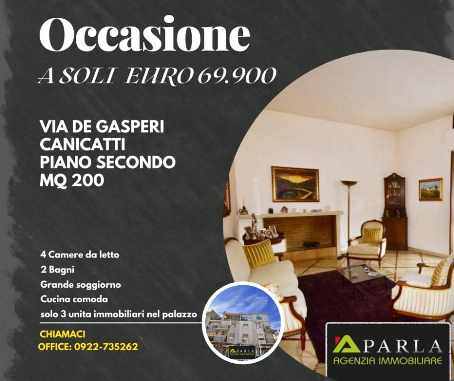appartamento in vendita a Canicattì