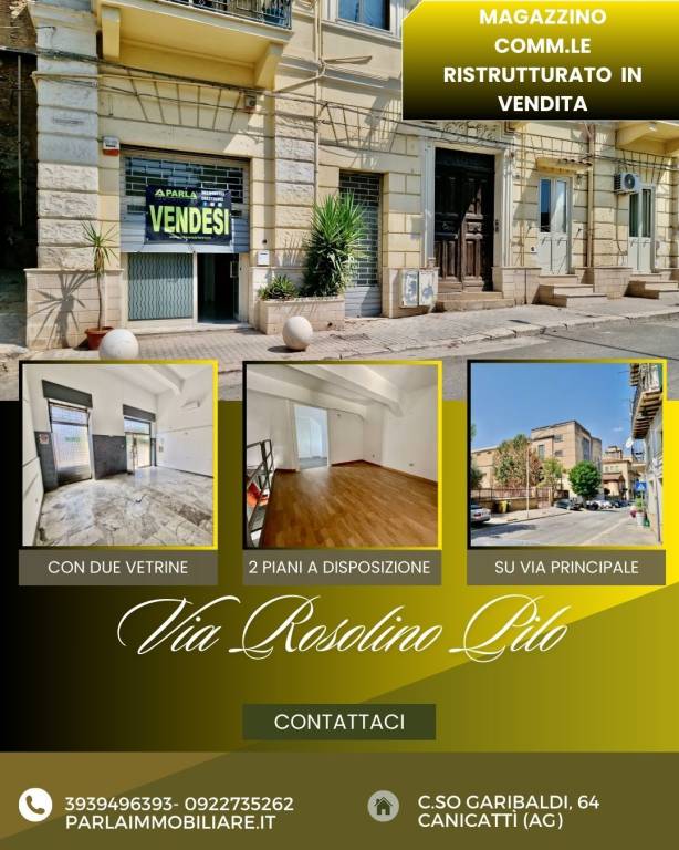 negozio in vendita a Canicattì