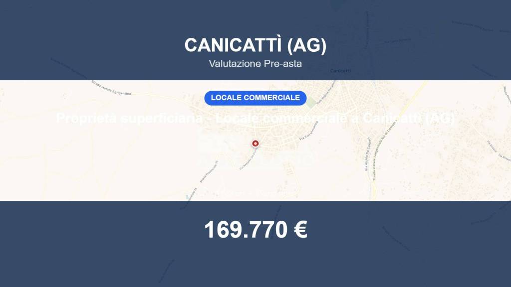 negozio in vendita a Canicattì