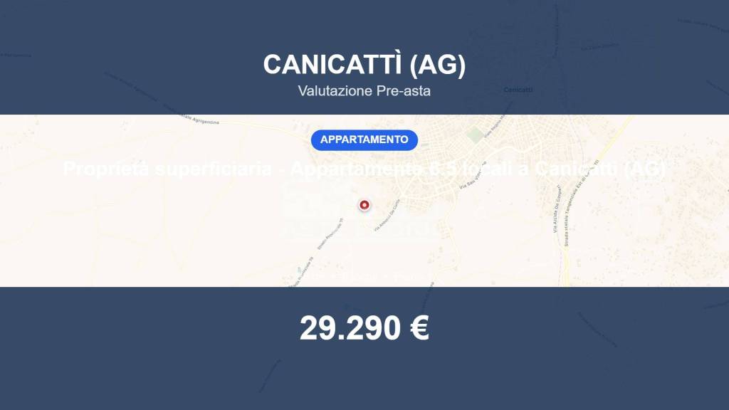 appartamento in vendita a Canicattì