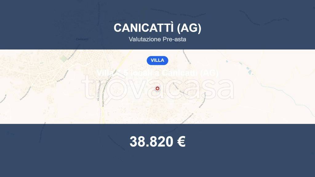 casa indipendente in vendita a Canicattì