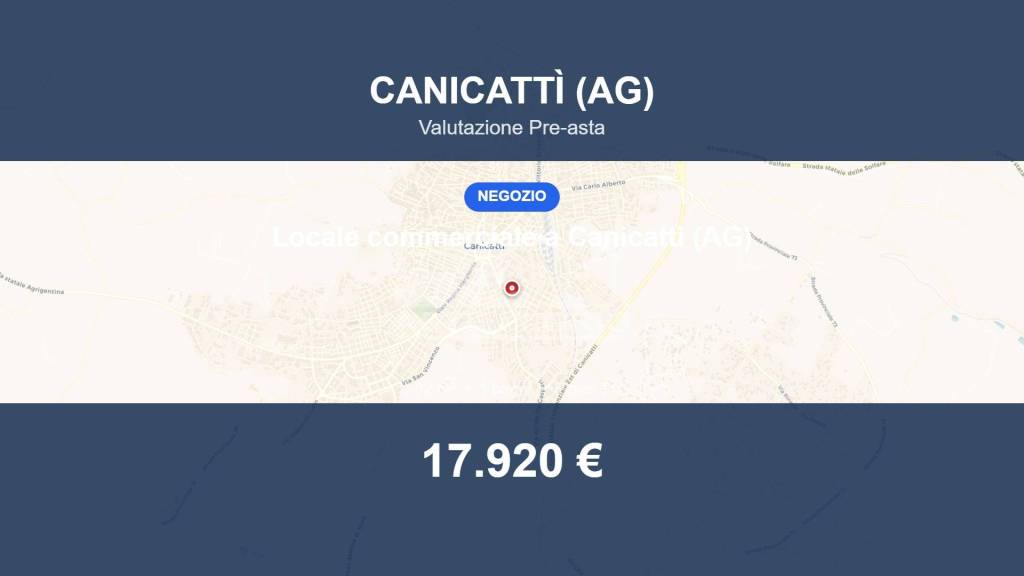 negozio in vendita a Canicattì