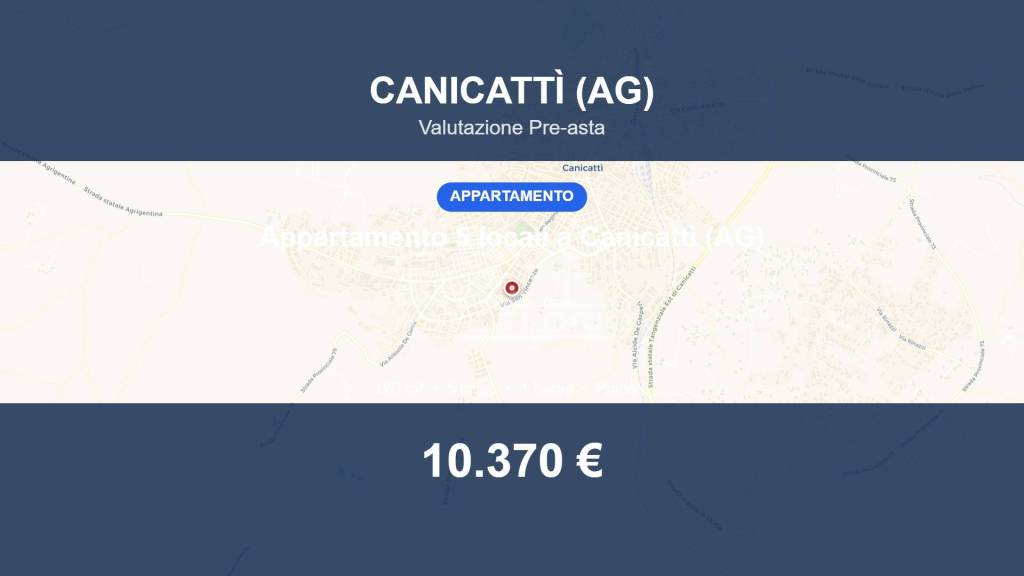 appartamento in vendita a Canicattì