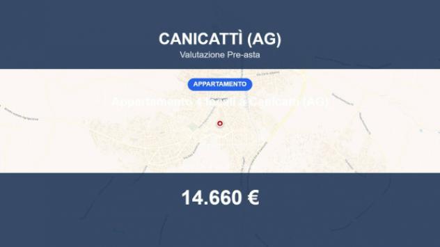 appartamento in vendita a Canicattì