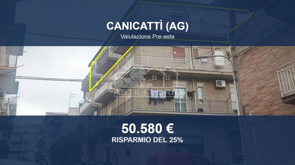 appartamento in vendita a Canicattì